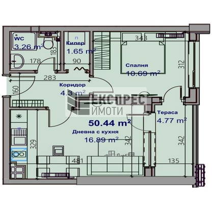 Photo 2 — 2-bedroom apartment in Varna, Mladost 2
