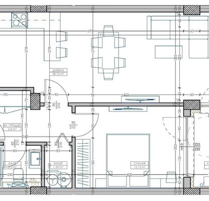 Photo 2 — 2-bedroom apartment in Varna, Mladost 2