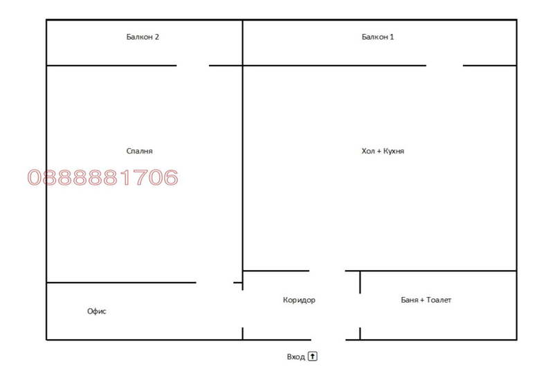 2-bedroom apartment in Varna, Mladost 2