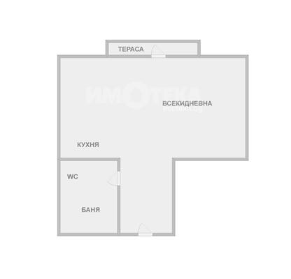 Снимка 5 — Едностаен апартамент в Операта, Варна с асансьор