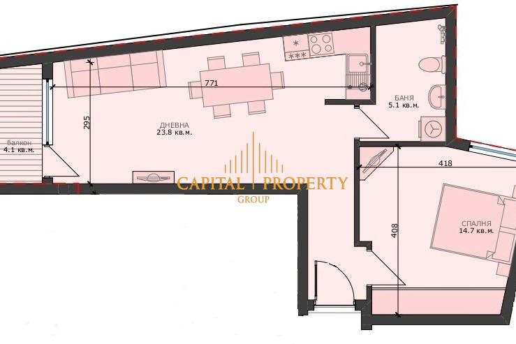 2-bedroom apartment in Varna, Pogrebi