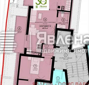 Снимка 4 — Тристаен апартамент в Погреби с тераса и западно изложение