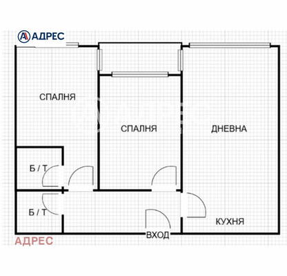 Снимка 4 — Тристаен апартамент с тераса в Трошево, Варна