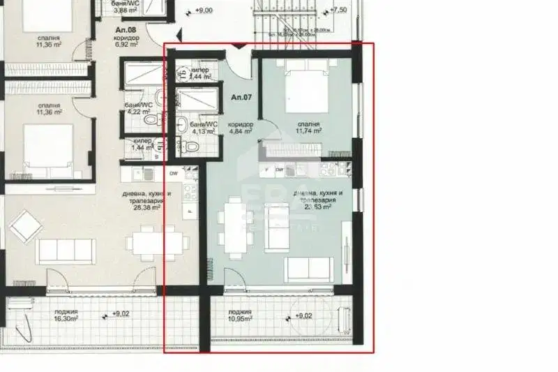 2-bedroom apartment in Varna, Vinica