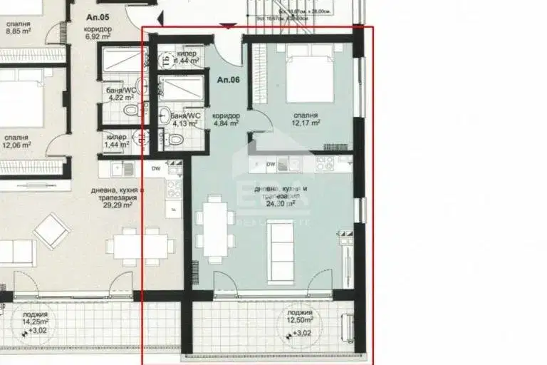 2-bedroom apartment in Varna, Vinica