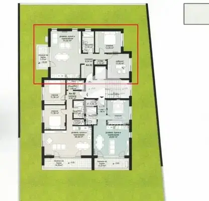 Снимка 5 — Тристаен апартамент на партер във Виница, Варна с тераса