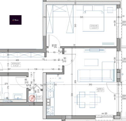 Photo 3 — 2-bedroom apartment in Varna, Vladislav Varnenchik 1