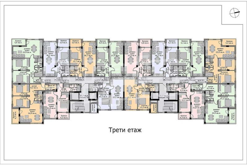 3-bedroom apartment in Varna, Vladislav Varnenchik 1