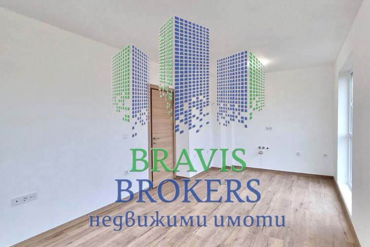 South-facing 2-room apartment in Vazrazhdane 3, Varna, new-build