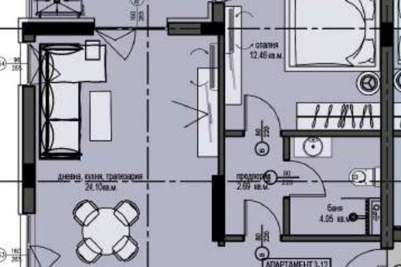 2-bedroom apartment in Pazardjik, Velingrad