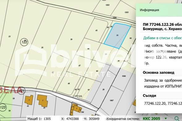 Plot in област София, Bojurishte