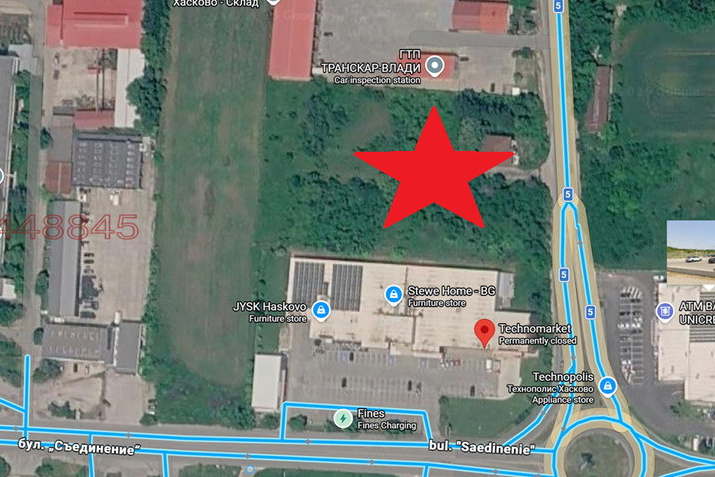 Plot in Haskovo, Promishlena Zona - Iztok