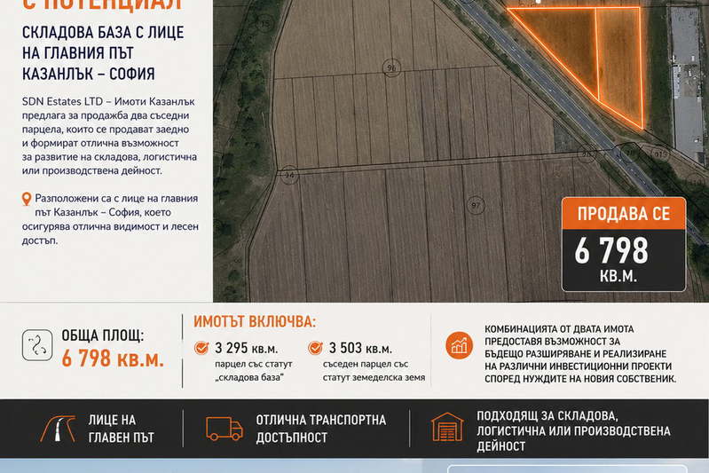 Plot in Oblast Stara Zagora, Kazanlyk