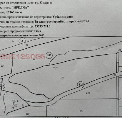 Снимка 3 — Парцел в Търговище, Омуртаг