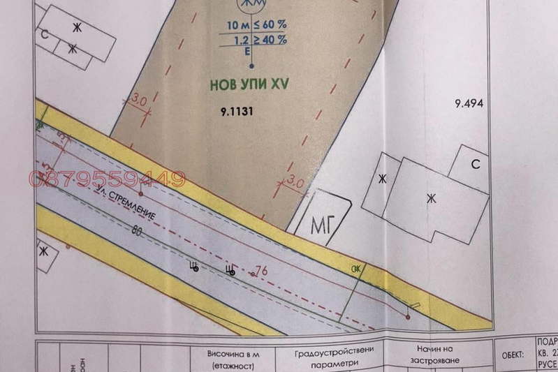 Парцел в Русе, Долапите