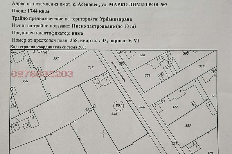 Plot in Oblast Sliven, Asenovec