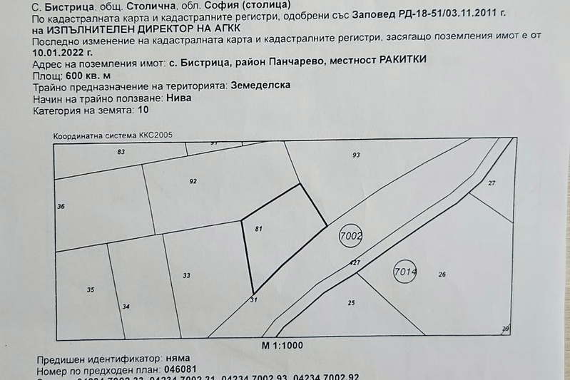 Plot in Bistrica