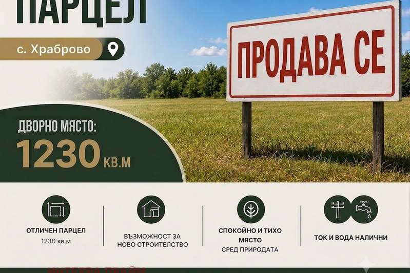 Plot in Dobrich, Hrabrovo