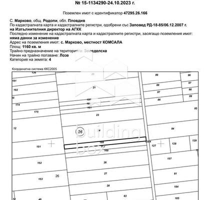 Снимка 3 — Парцел в Пловдив, с. Марково