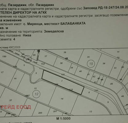 Photo 2 — Plot in Oblast Pazardjik, Miryanci