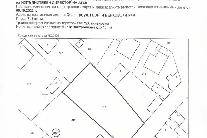 Plot in Oblast Kyustendil, Ovcharci