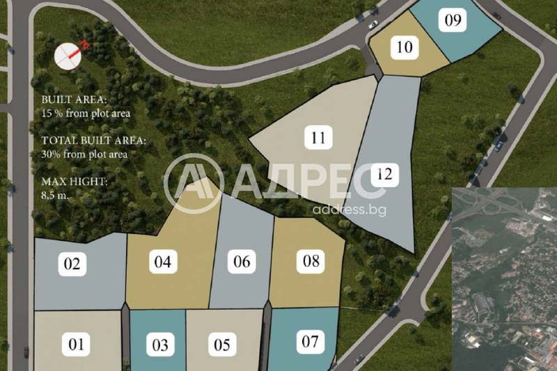 Plot in Sofiya, Boyana