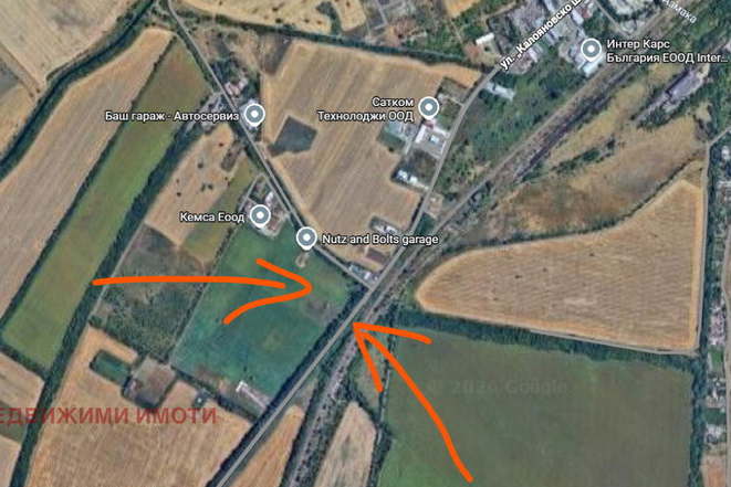 Парцел в Стара Загора, Индустриална зона - запад