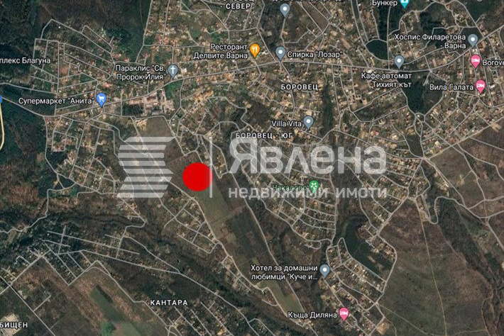 Парцел във Варна, м-т Боровец - юг