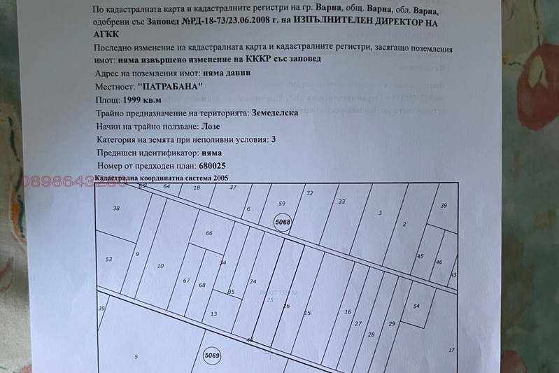 Парцел във Варна, м-т Прибой