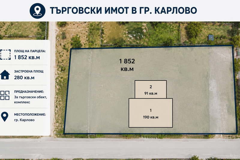 Industrial Building in Oblast Plovdiv, Karlovo