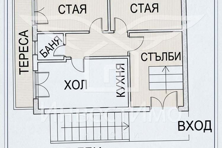 Floor of House in Pernik, Kamenina
