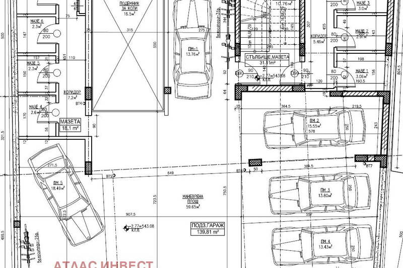 Garage/Parking in Sofiya, Banishora