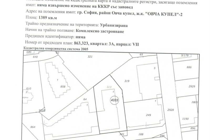 Гараж/Паркомясто в София, Овча купел 2