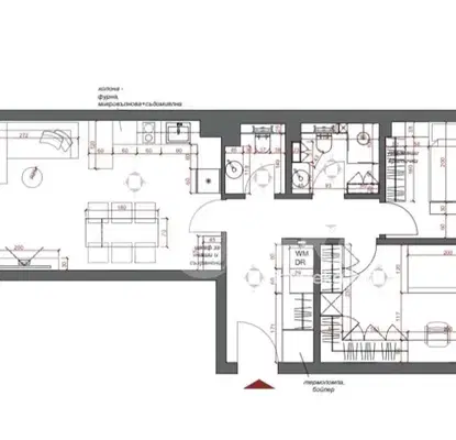 Photo 2 — 3-bedroom apartment in Bankya