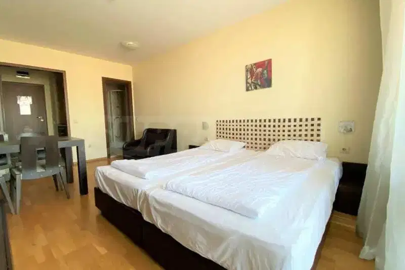 Studio with balcony and panoramic view in Bansko