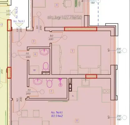 Photo 2 — 3-bedroom apartment in Blagoevgrad, Osvobojdenie