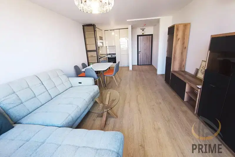 Two-room apartment with terrace and sea view in Bratya Miladinovi, Burgas