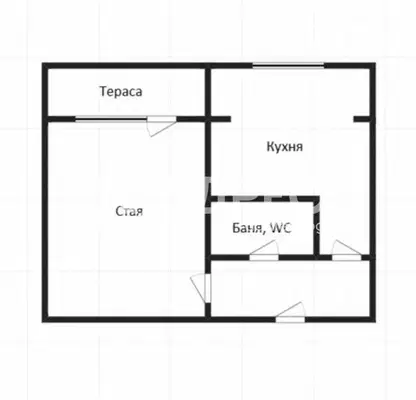 Снимка 4 — Гарсониера с тераса в Изгрев, Бургас с морска гледка