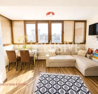 Photo 3 — Two-room apartment with terrace in Izgrev, Burgas with park view