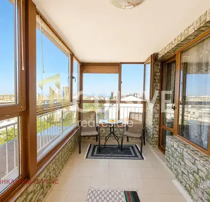 Photo 4 — Two-room apartment with terrace in Izgrev, Burgas with park view