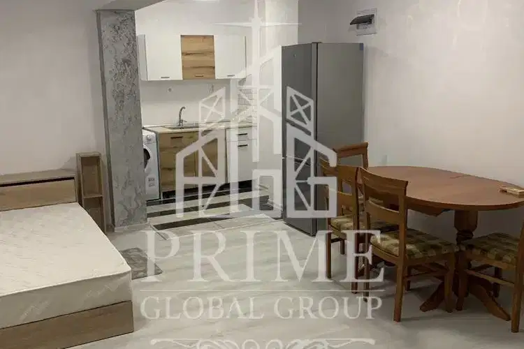 Two-room apartment on the ground floor in Lazur, Burgas with two separate studios