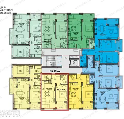 Photo 2 — Two-room apartment in Madika, Burgas with functional layout