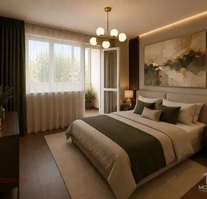 Photo 4 — Three-room apartment in Meden Rudnik, Burgas with park view