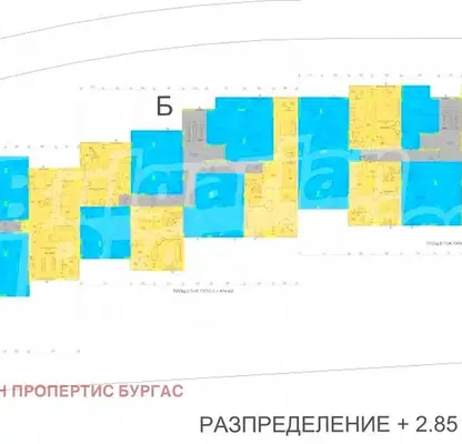 Снимка 3 — Едностаен апартамент в Меден рудник - зона Д с асансьор