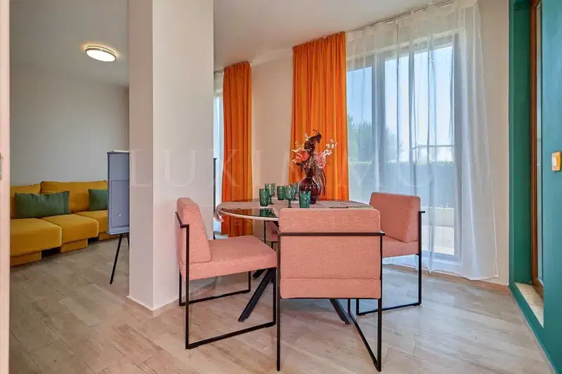 Two-room apartment with terrace and sea view in Sarafovo, Burgas