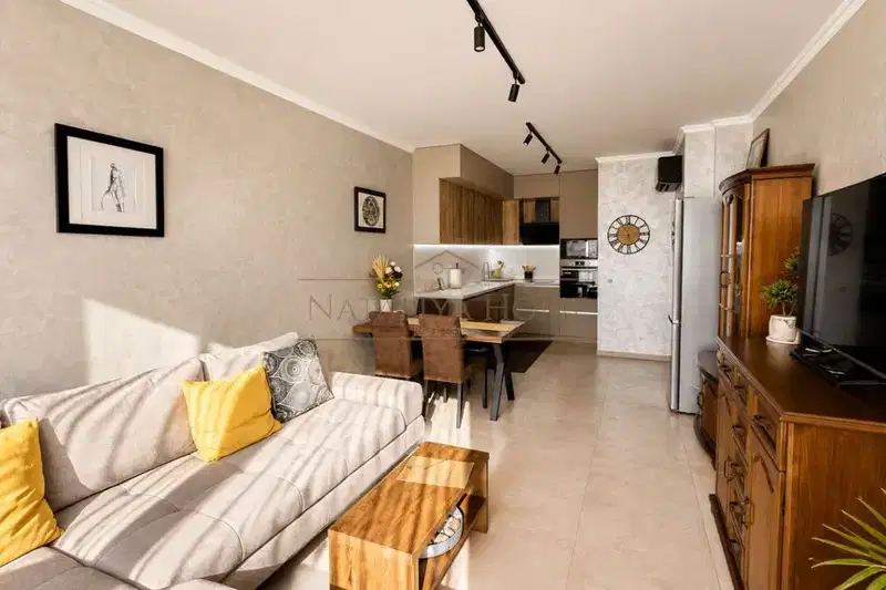 Two-room apartment with terrace and sea view in Sarafovo, Burgas