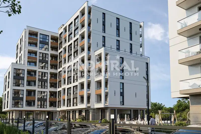 Two-room apartment in Slaveykov, Burgas with parking space