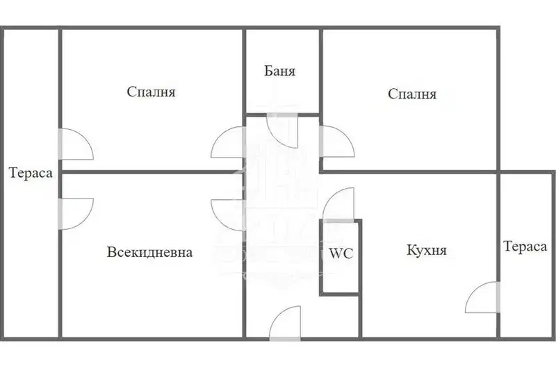 3-bedroom apartment in Burgas, Slaveikov