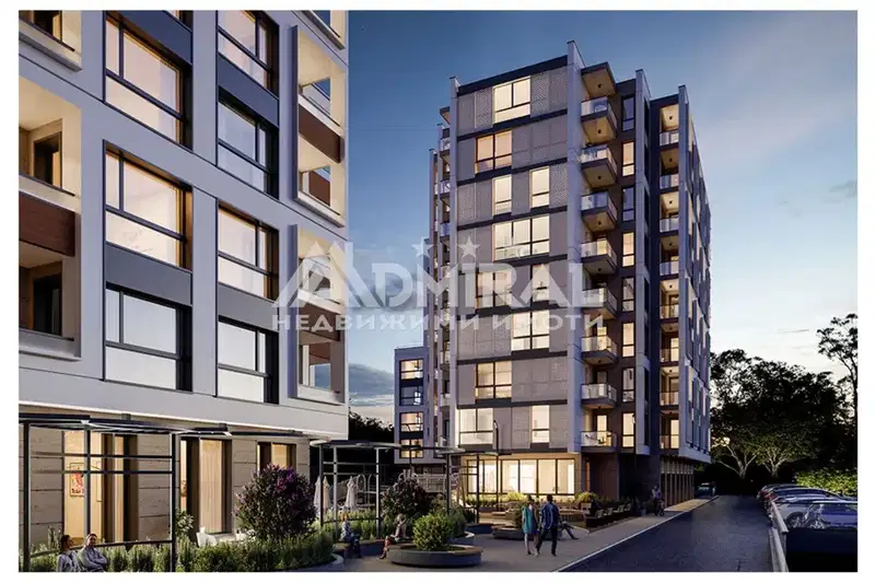 Three-room apartment in Slaveykov, Burgas with parking space