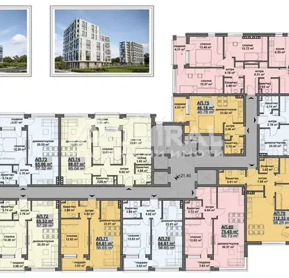 Photo 3 — Three-room apartment in Slaveykov, Burgas with parking space